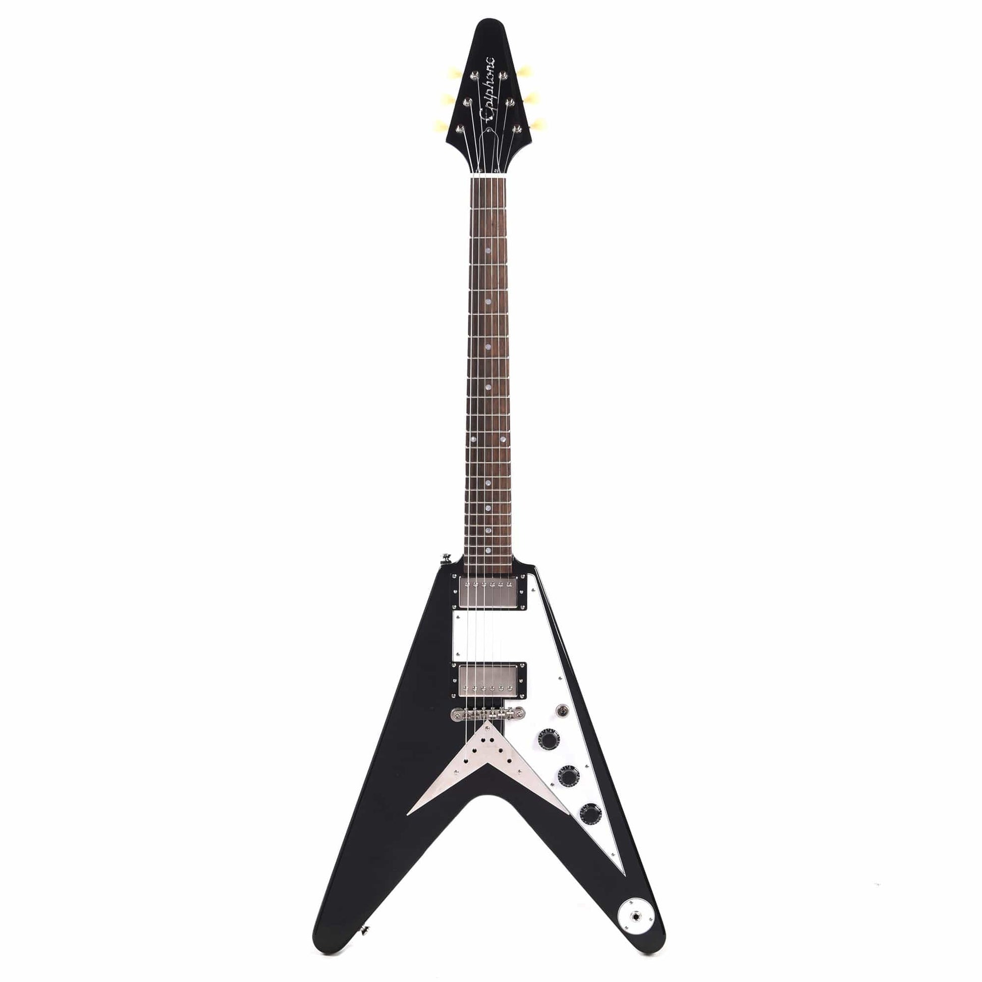 Epiphone Flying V Ebony Electric Guitars / Solid Body