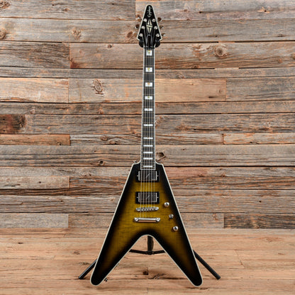 Epiphone Flying V Prophecy Yellow Tiger Aged Gloss Electric Guitars / Solid Body