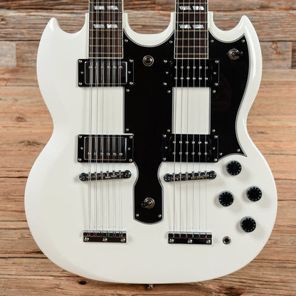 Epiphone G-1275 Double Neck Alpine White 2007 Electric Guitars / Solid Body