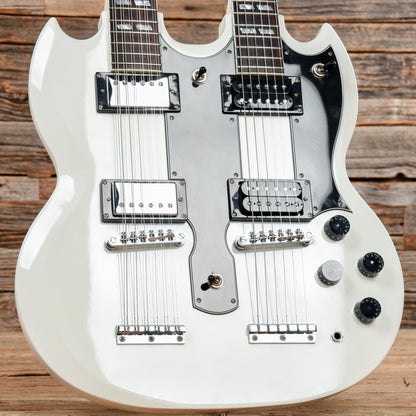 Epiphone G-1275 Double Neck Alpine White 2007 Electric Guitars / Solid Body