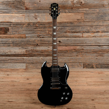 Epiphone G-400 Ebony 2009 Electric Guitars / Solid Body