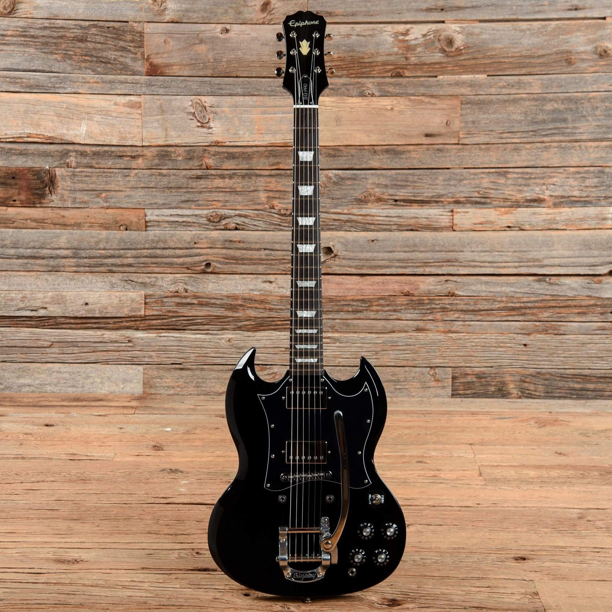 Epiphone G-400 PRO Black Electric Guitars / Solid Body