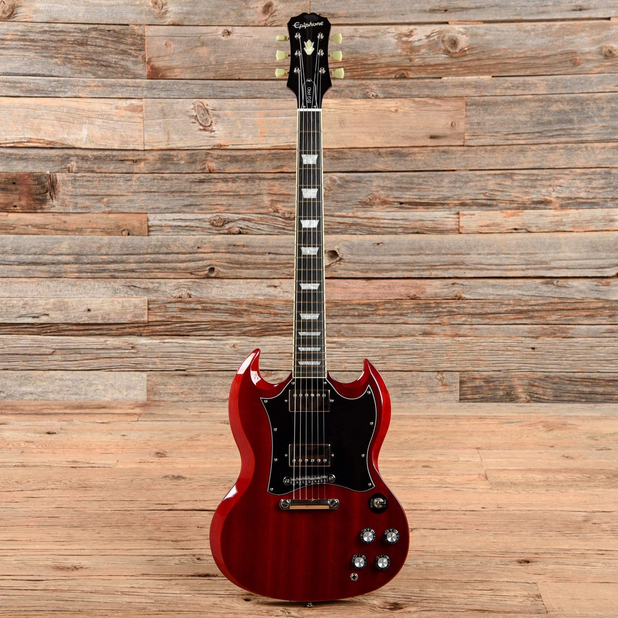 Epiphone G-400 PRO Cherry 2017 – Chicago Music Exchange