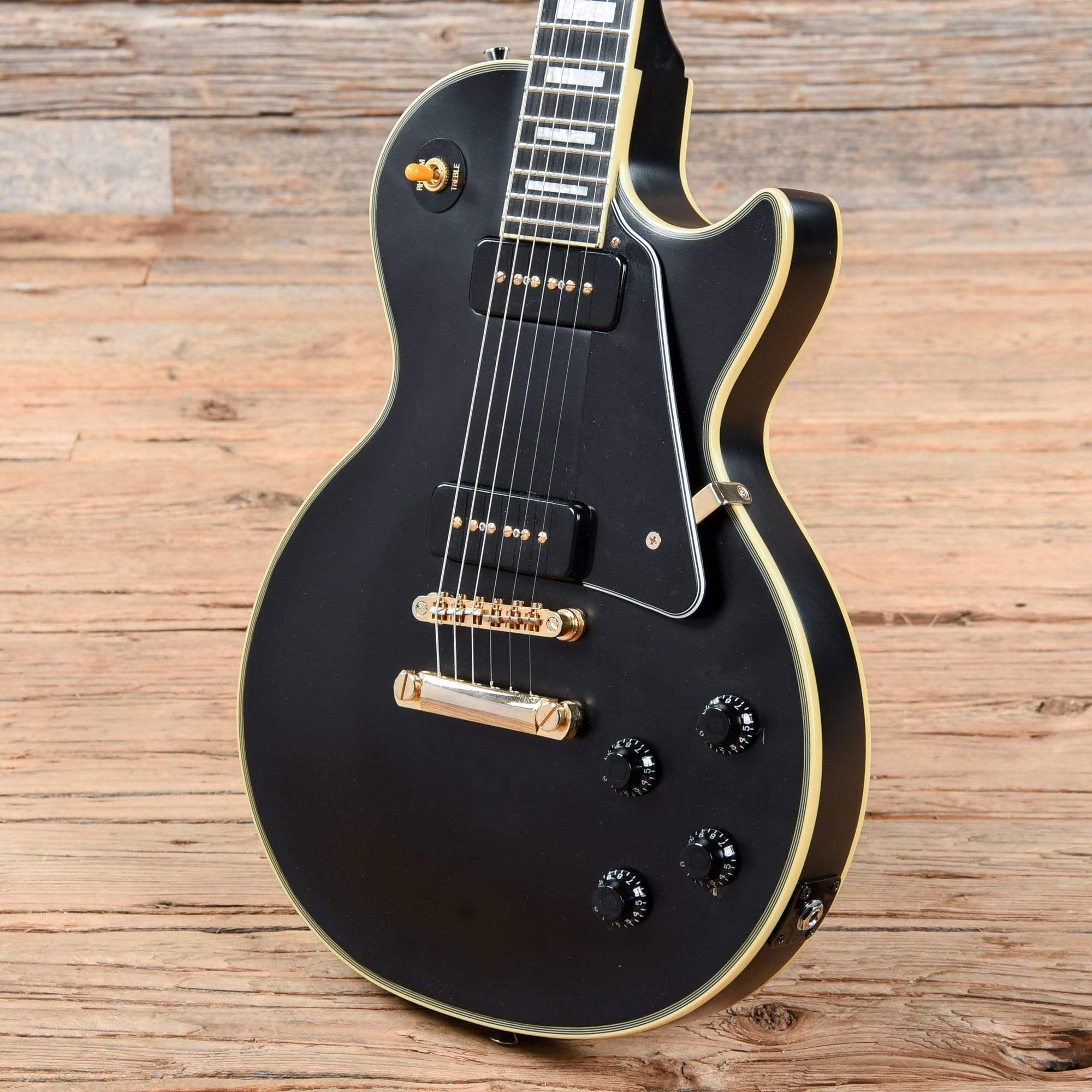 Epiphone Inspired by 1955 Les Paul Custom Black 2016 – Chicago Music ...