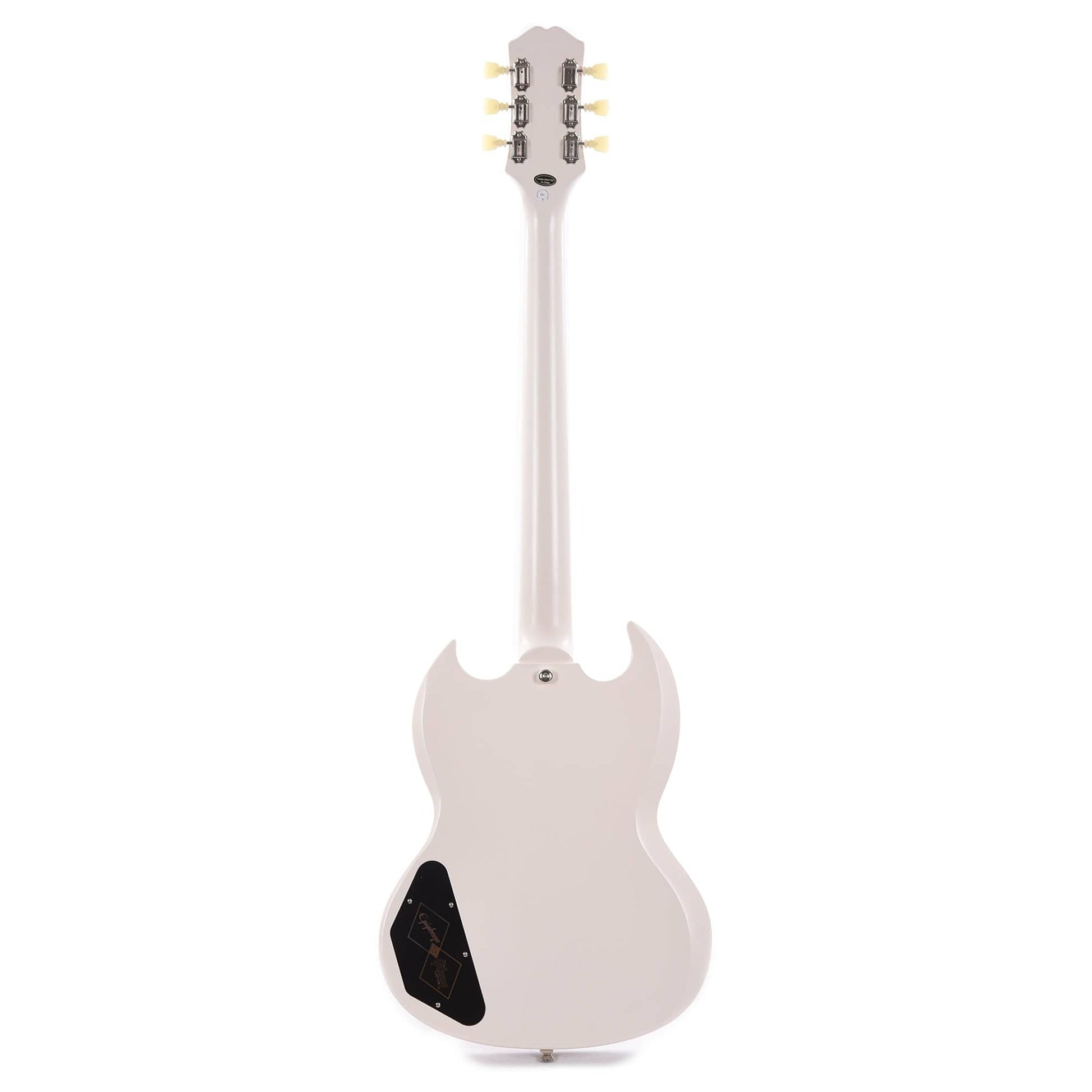 Epiphone Inspired by Gibson 1961 Les Paul SG Standard Aged Classic White Electric Guitars / Solid Body