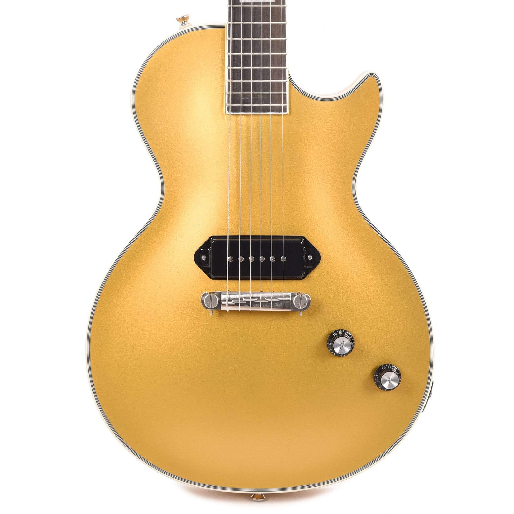 Epiphone Jared James Nichols "Gold Glory" Les Paul Custom Double Gold Aged Gloss Electric Guitars / Solid Body