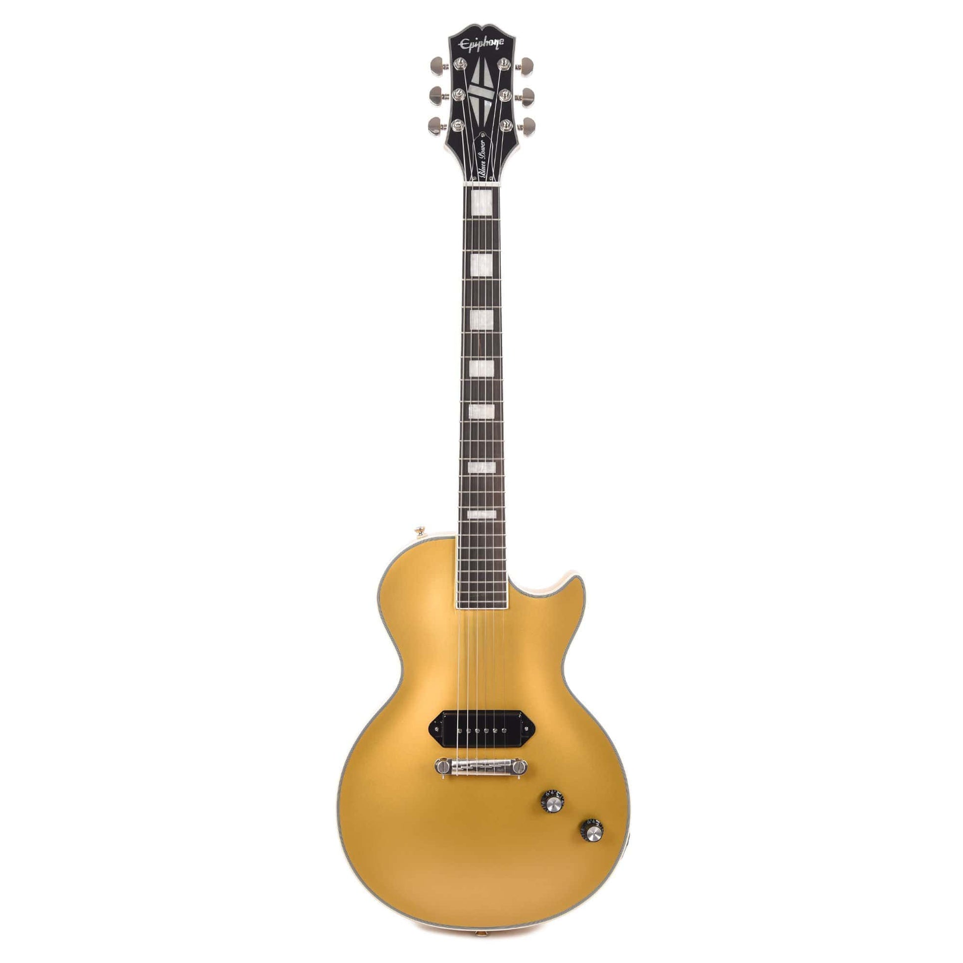 Epiphone Jared James Nichols "Gold Glory" Les Paul Custom Double Gold Aged Gloss Electric Guitars / Solid Body