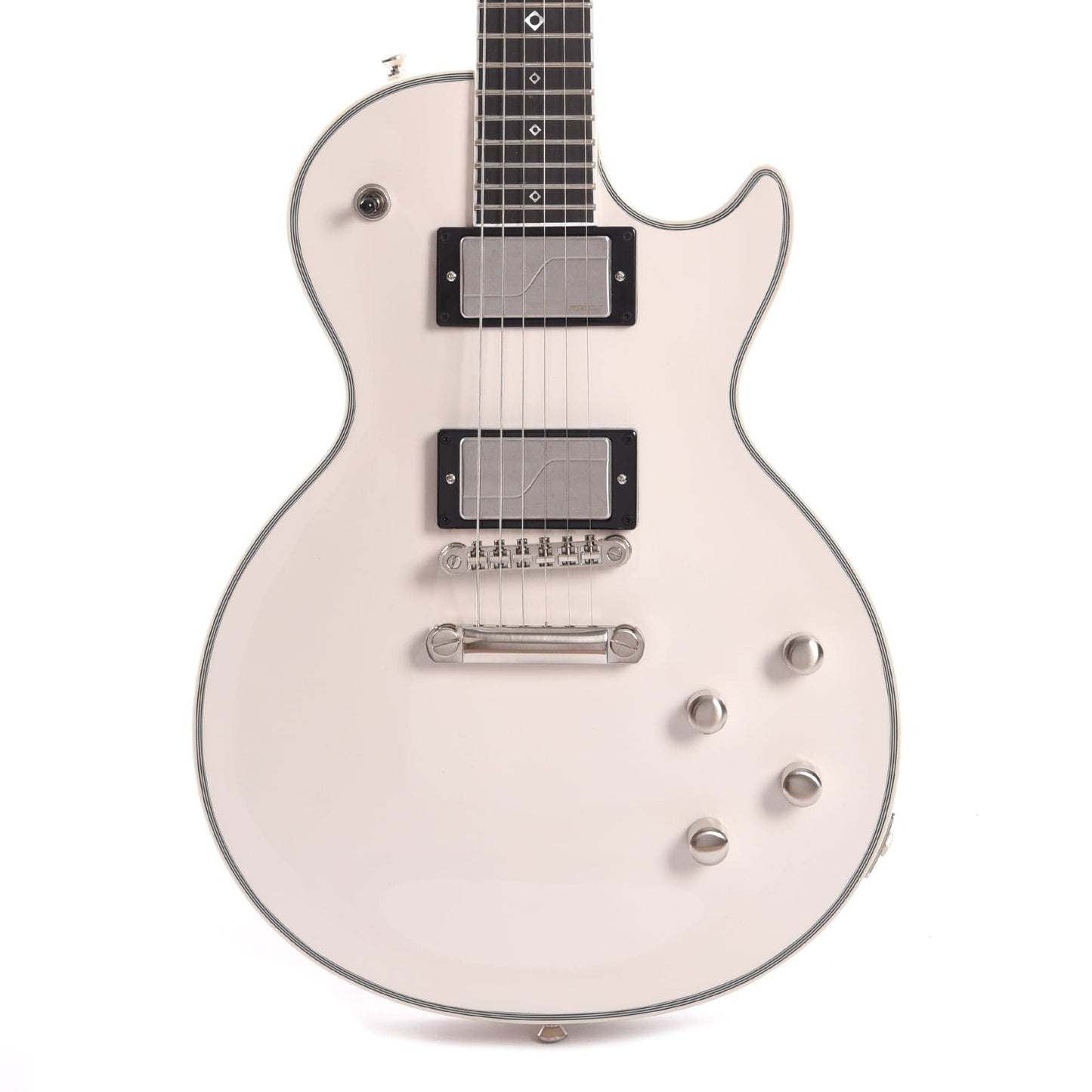 Epiphone Jerry Cantrell Signature Prophecy Les Paul Custom Bone White Electric Guitars / Solid Body