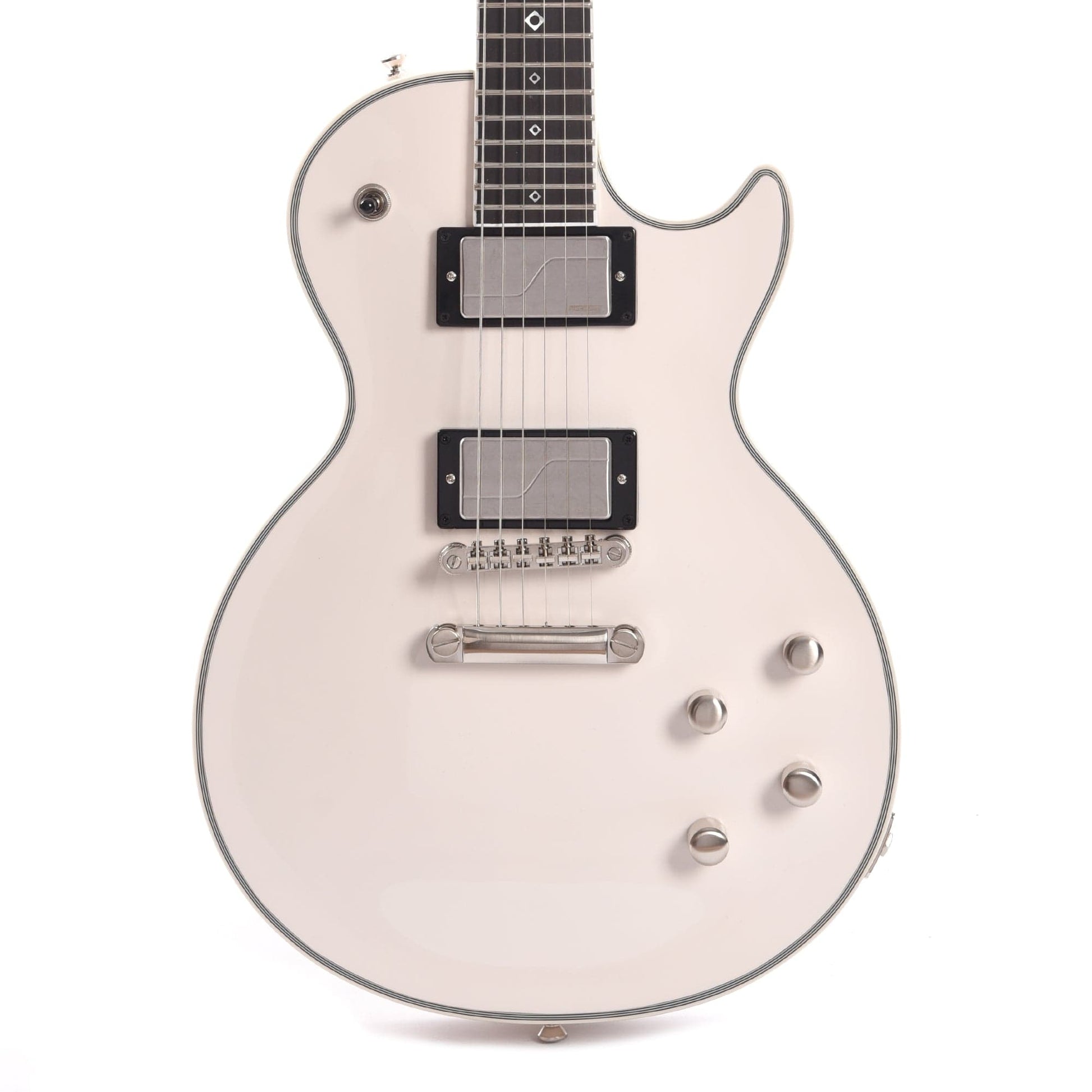 Epiphone Jerry Cantrell Signature Prophecy Les Paul Custom Bone White Electric Guitars / Solid Body