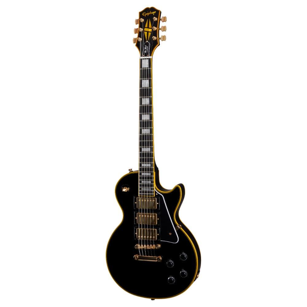 Epiphone Joe Bonamassa Black Beauty Les Paul Custom Outfit Ebony Electric Guitars / Solid Body