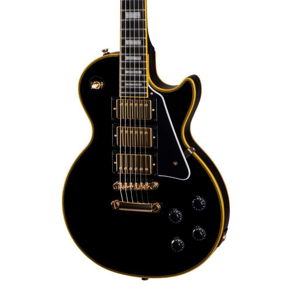 Epiphone Joe Bonamassa Black Beauty Les Paul Custom Outfit Ebony Electric Guitars / Solid Body