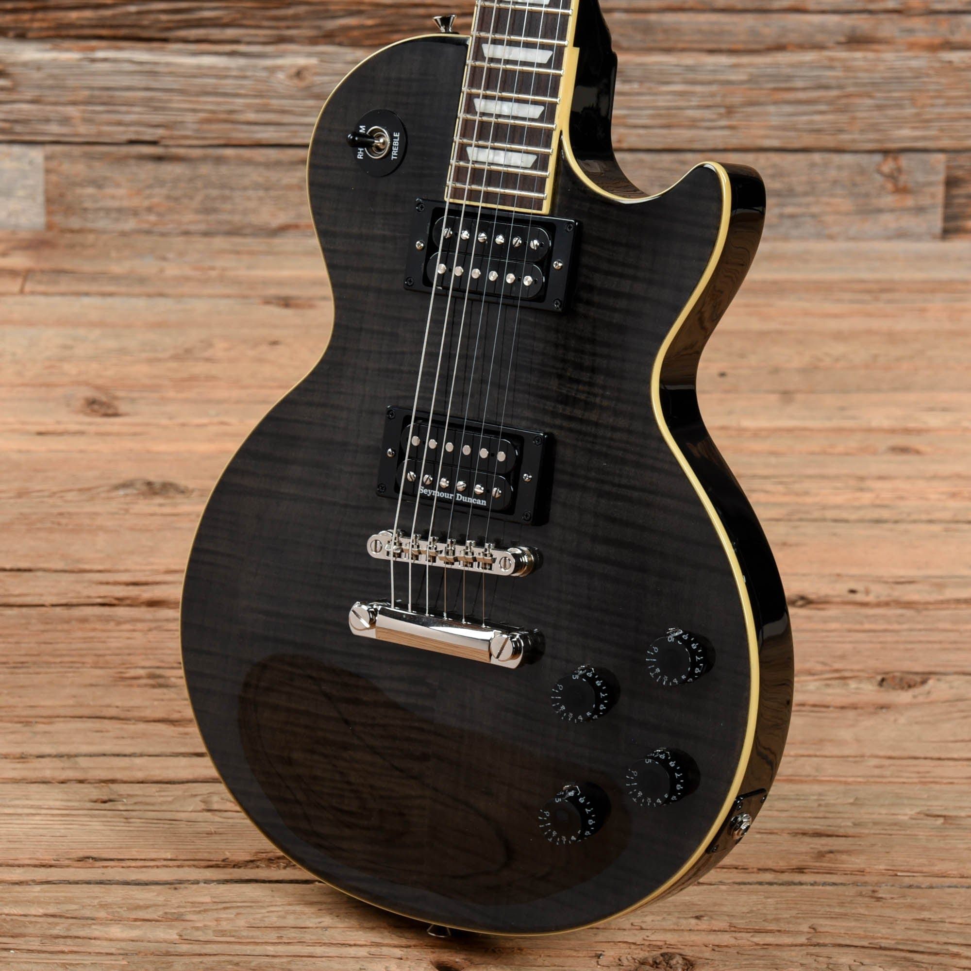 Epiphone Les Paul 1960 Tribute Plus Midnight Ebony 2003 – Chicago Music  Exchange