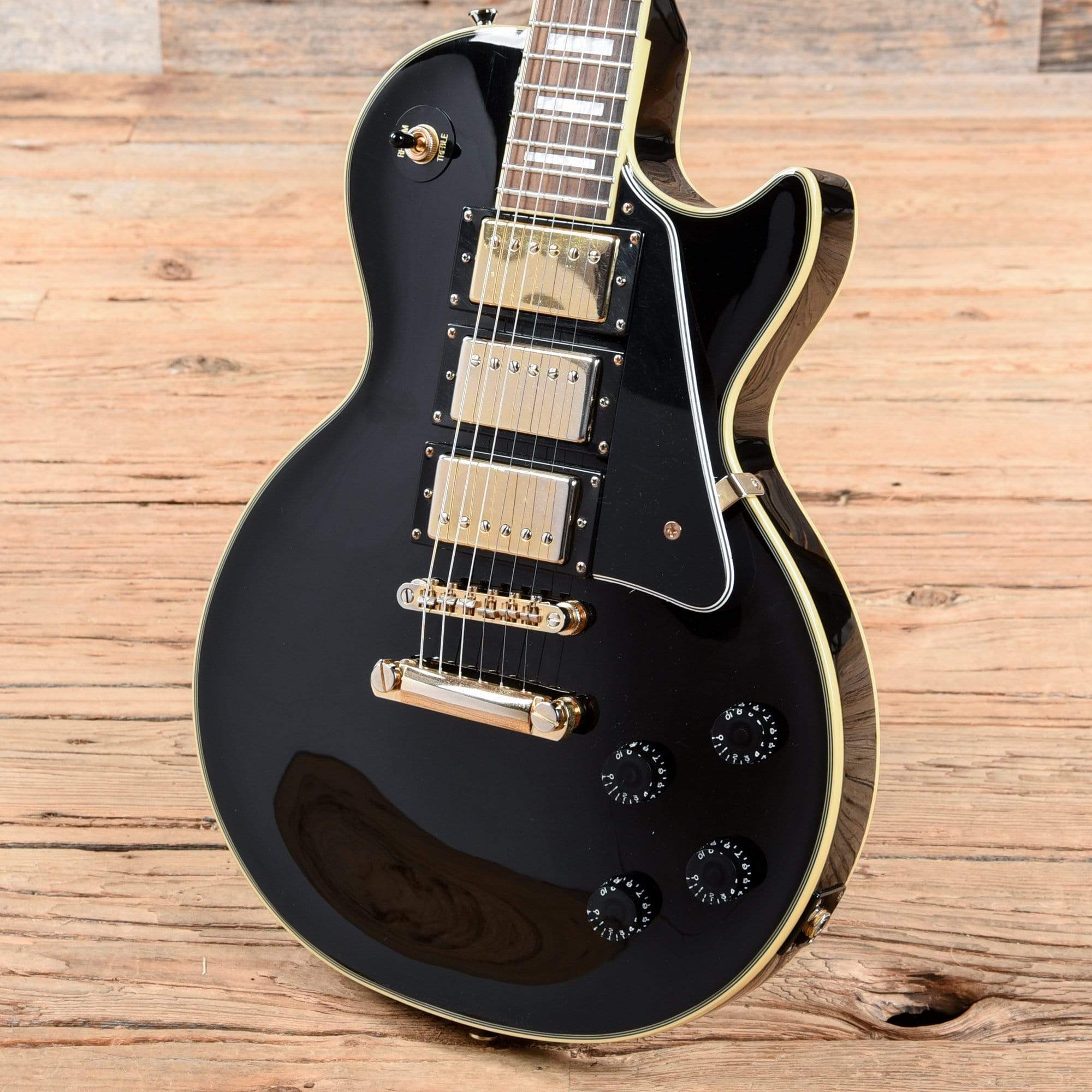 Epiphone Les Paul Black Beauty 3 Pickup Black 2015 Electric Guitars / Solid Body