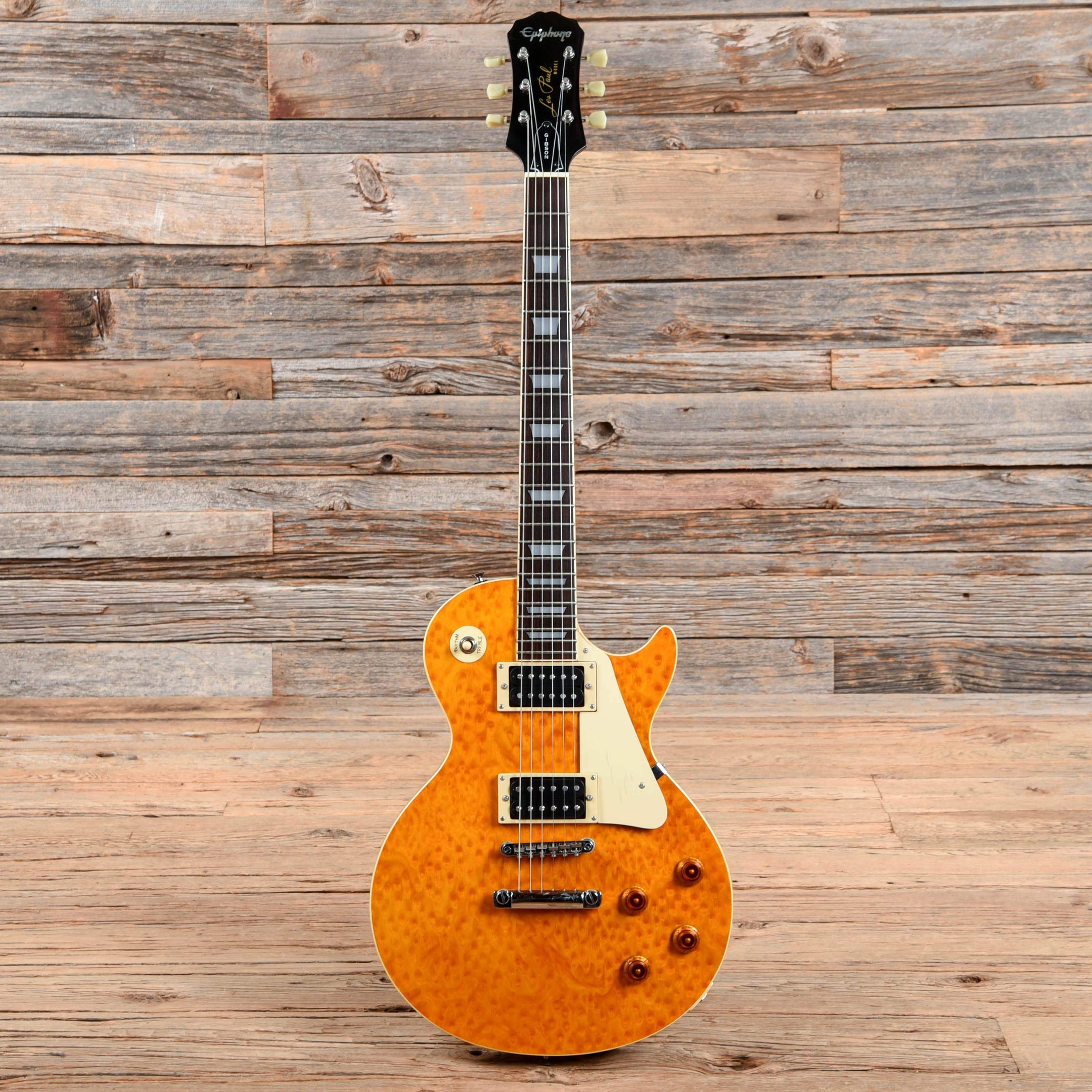 【激レア】EPIPHONE LES PAUL CLASSIC BIRDSEYE