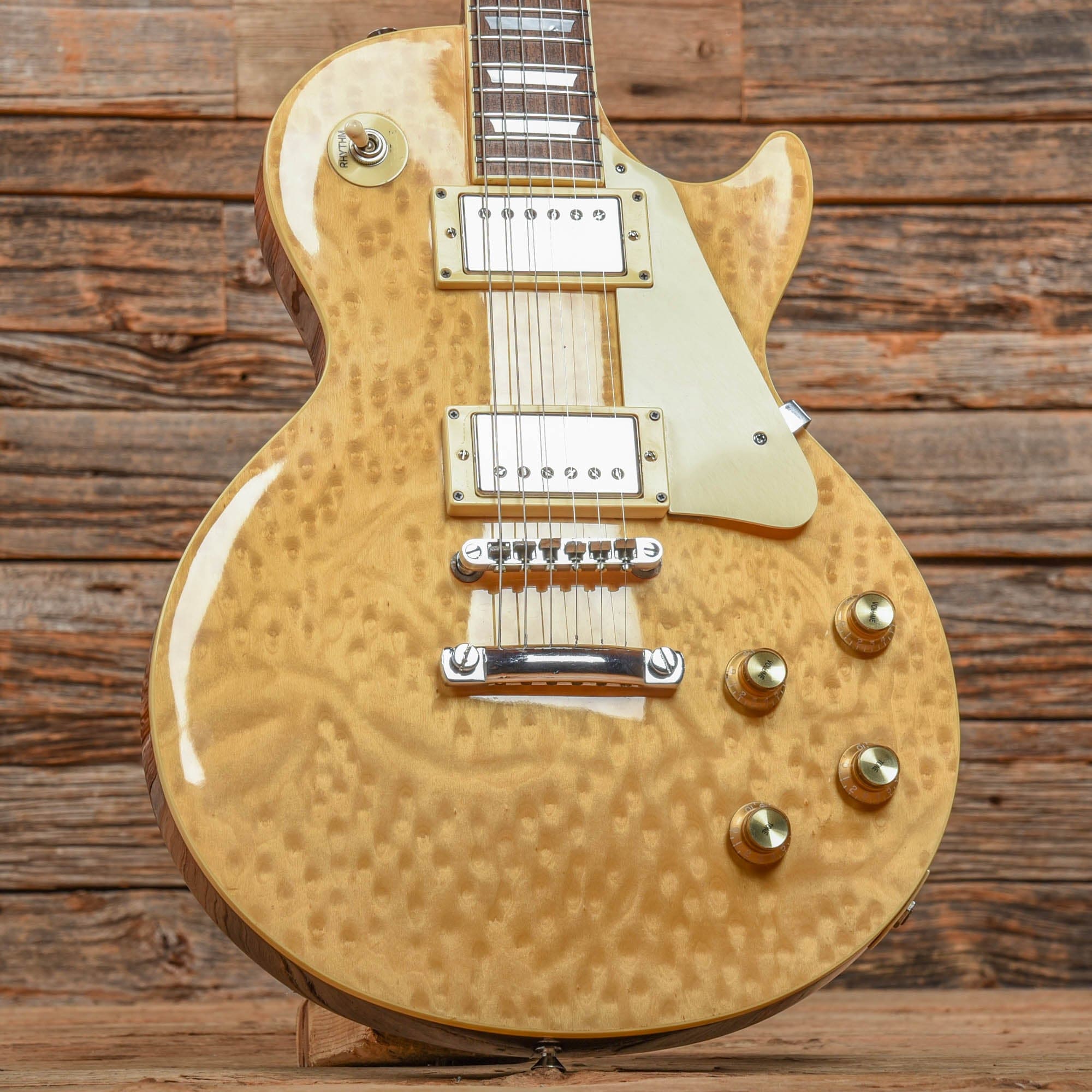 Epiphone Les Paul Classic Birdseye Natural – Chicago Music Exchange