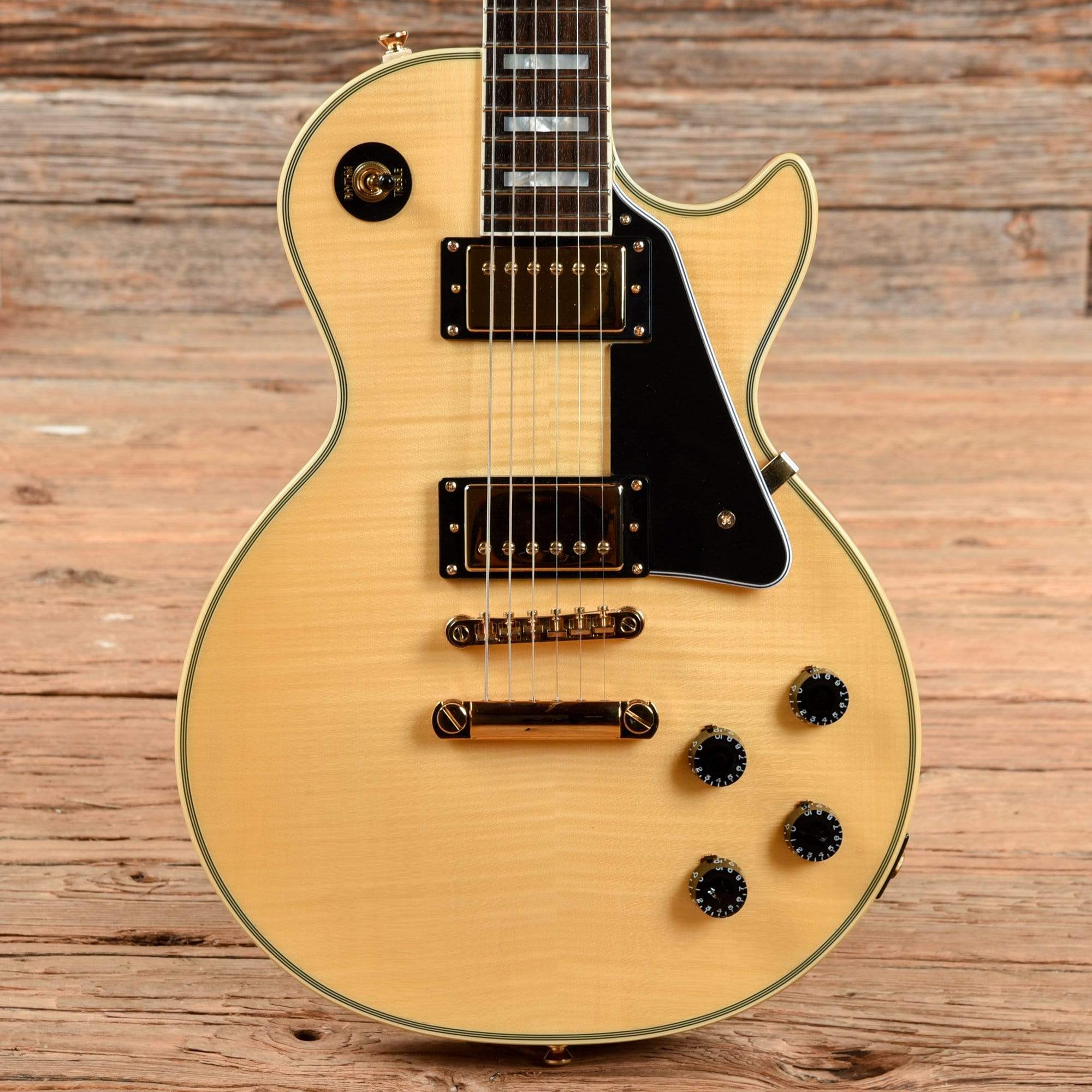 Epiphone Les Paul Custom 100th Anniversary Outfit Natural – Chicago Music  Exchange