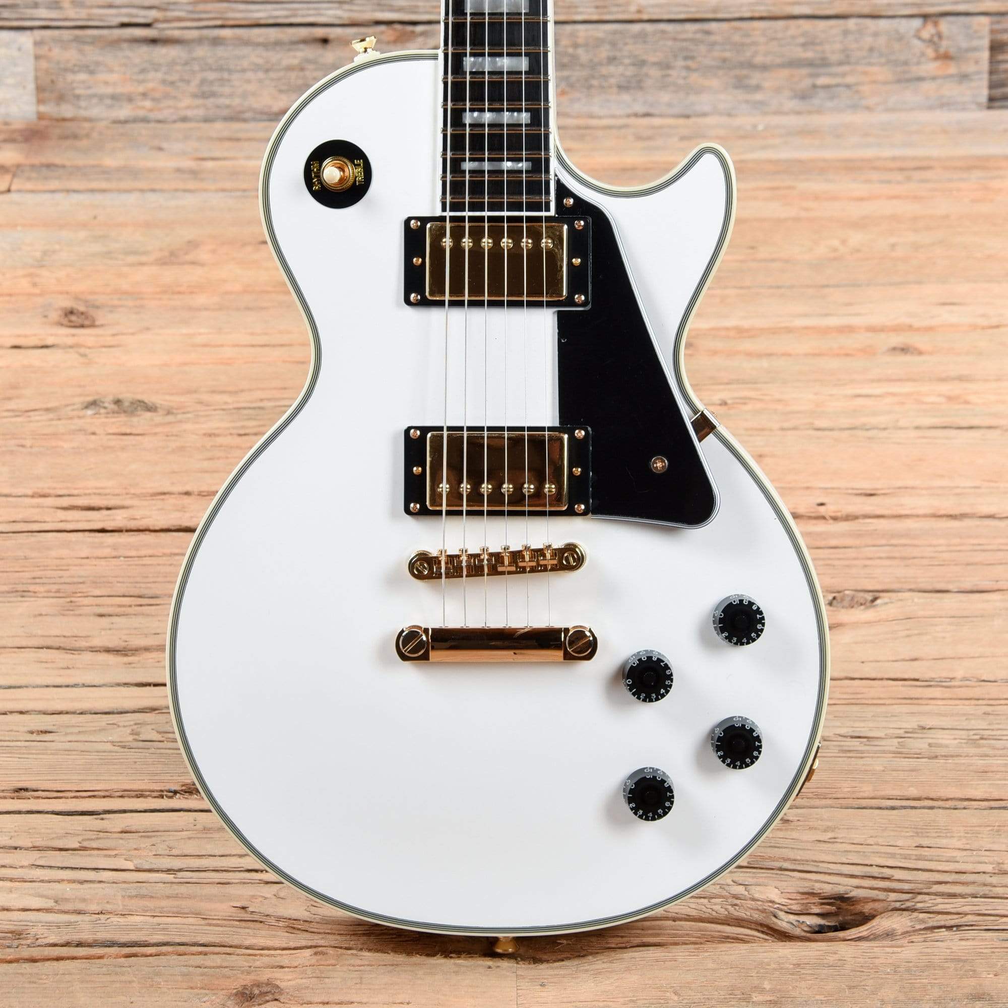 Epiphone Les Paul Custom Alpine White 2019 Electric Guitars / Solid Body