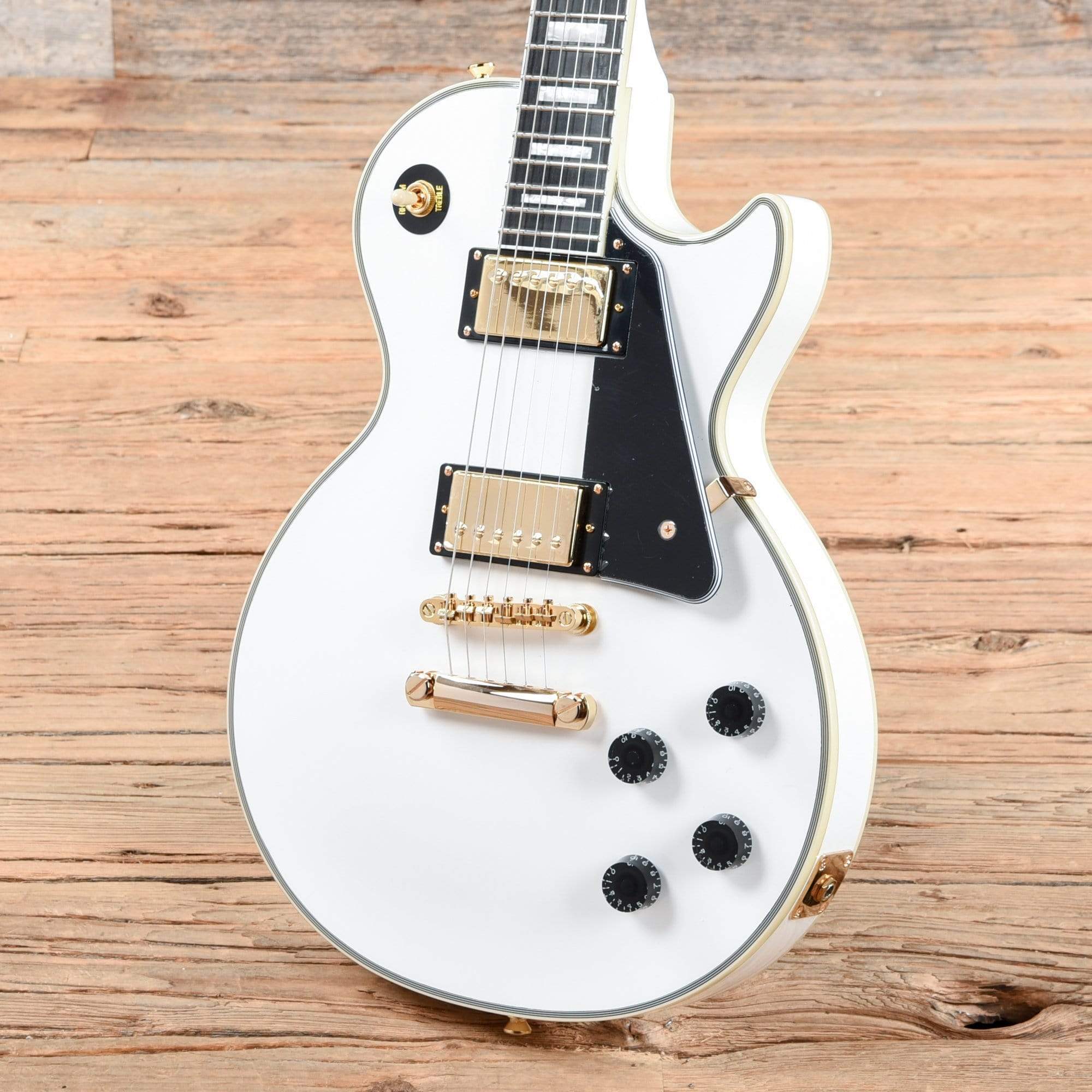 Epiphone Les Paul Custom Alpine White 2019 Electric Guitars / Solid Body