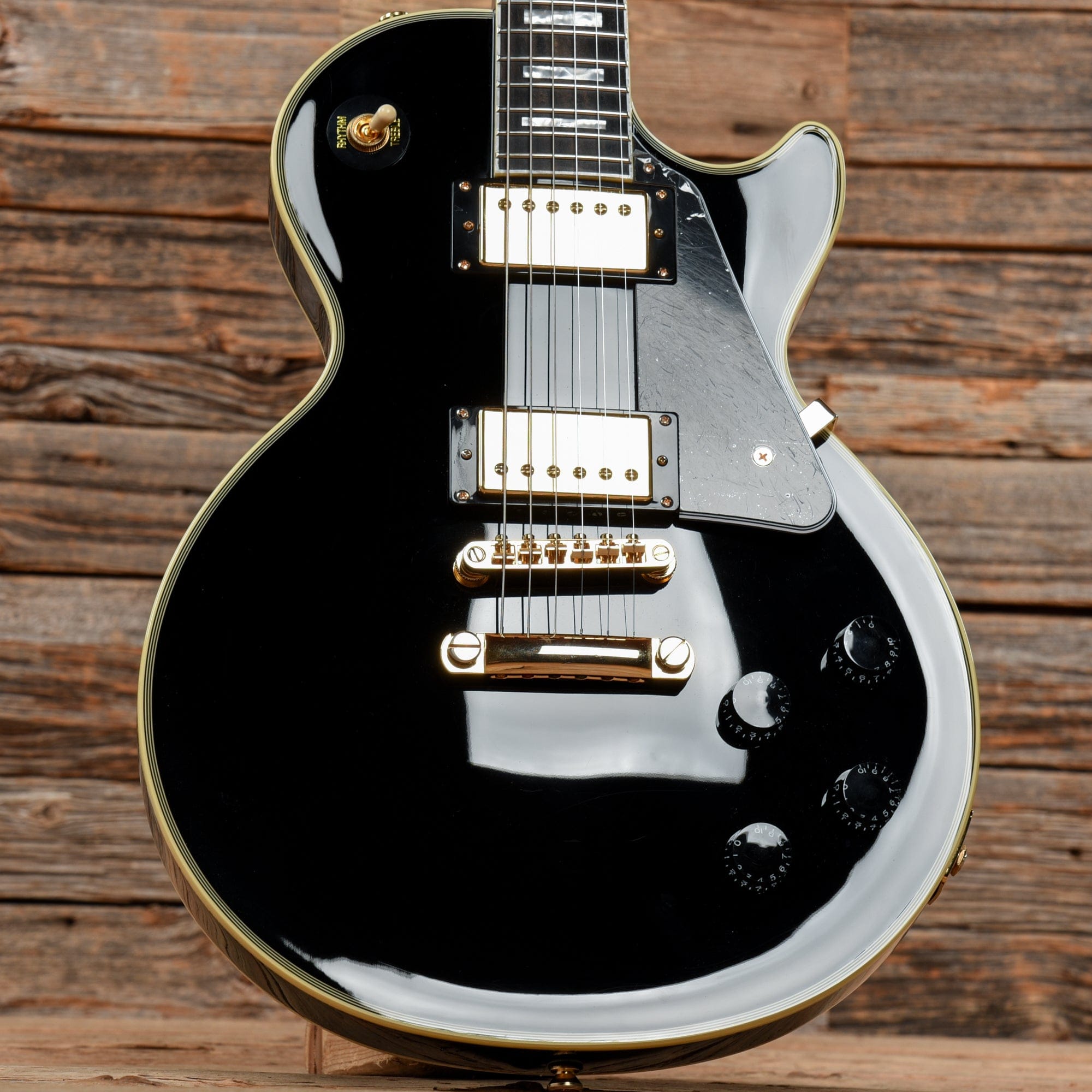 Epiphone Les Paul Custom Black – Chicago Music Exchange