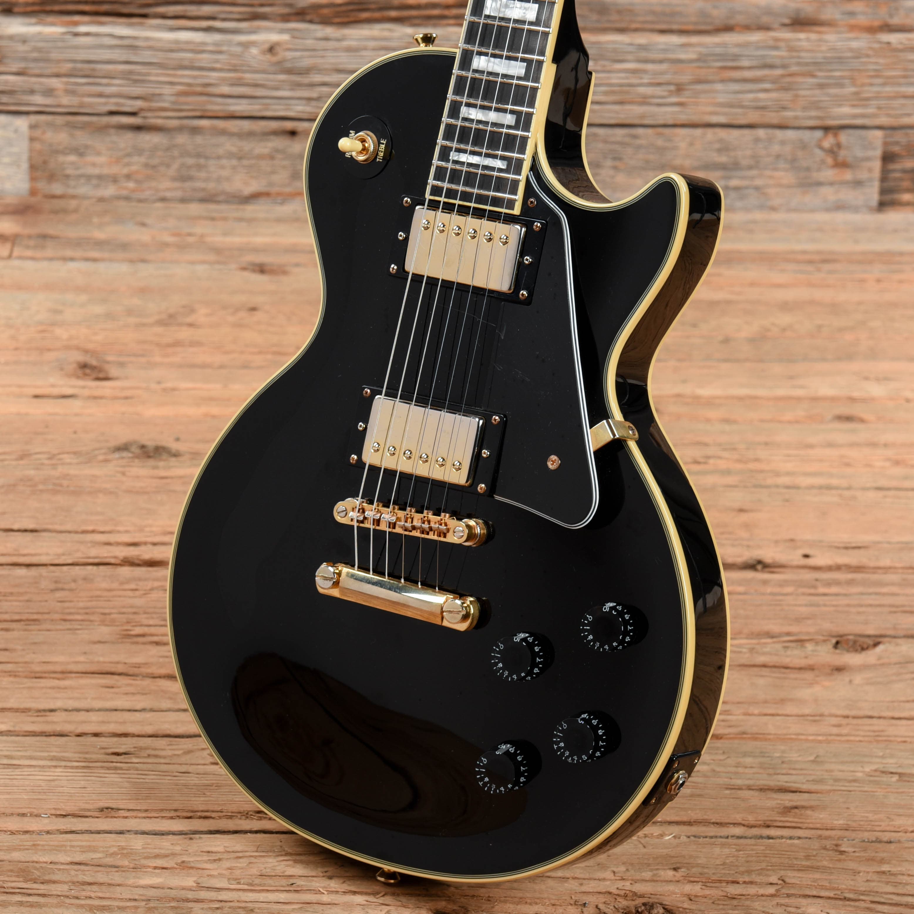 Epiphone Les Paul Custom Ebony 2018 – Chicago Music Exchange