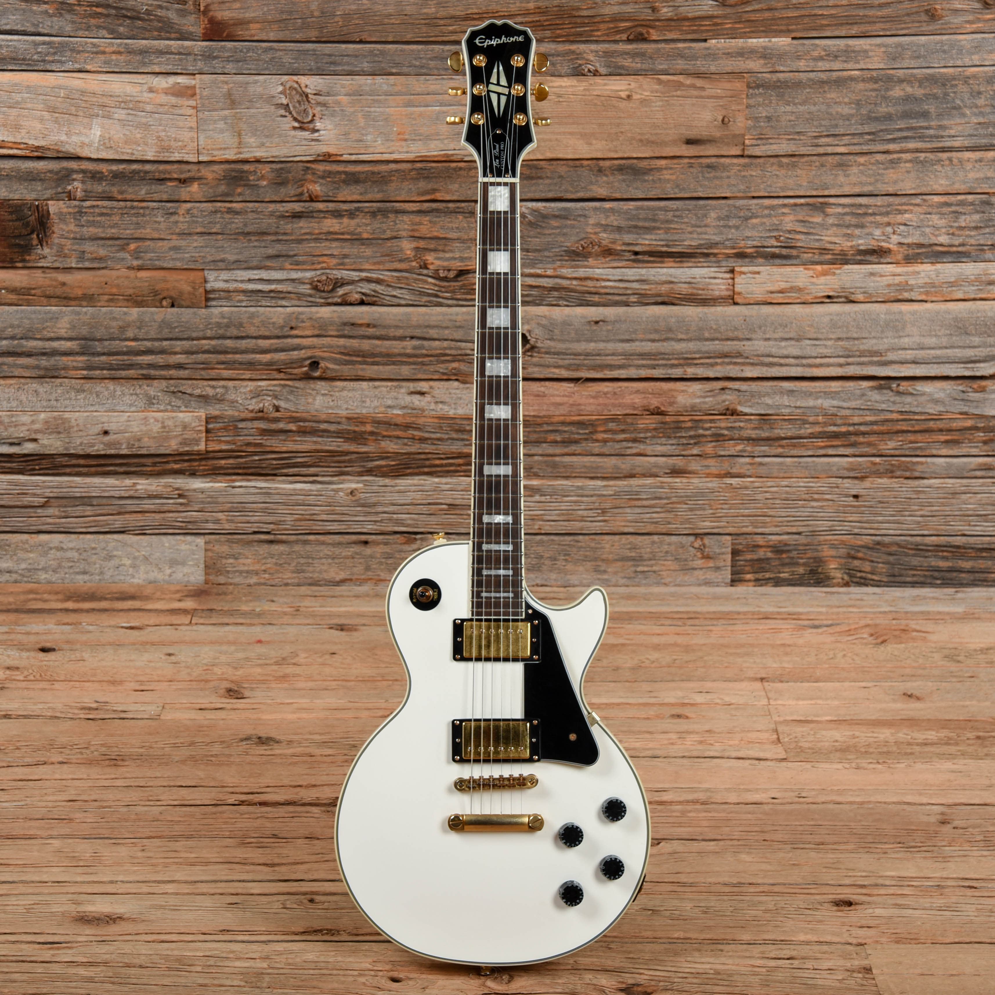 Epiphone Les Paul Custom Pro Alpine 2015 – Chicago Music Exchange