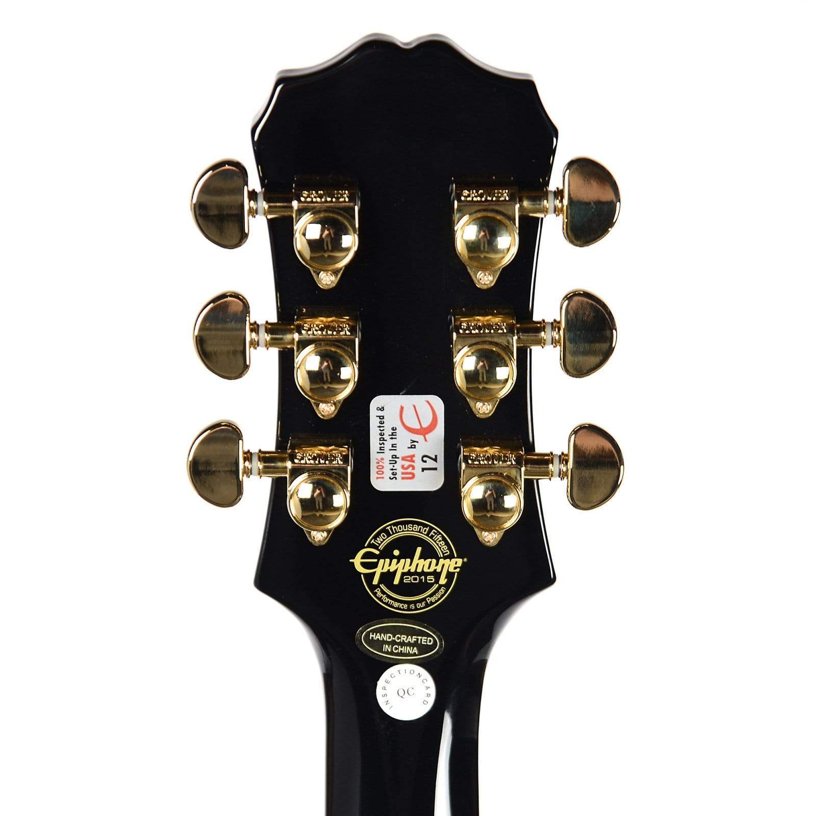 Epiphone Les Paul Custom Pro Left-Handed Ebony ProBuckers & Coil-Tap –  Chicago Music Exchange