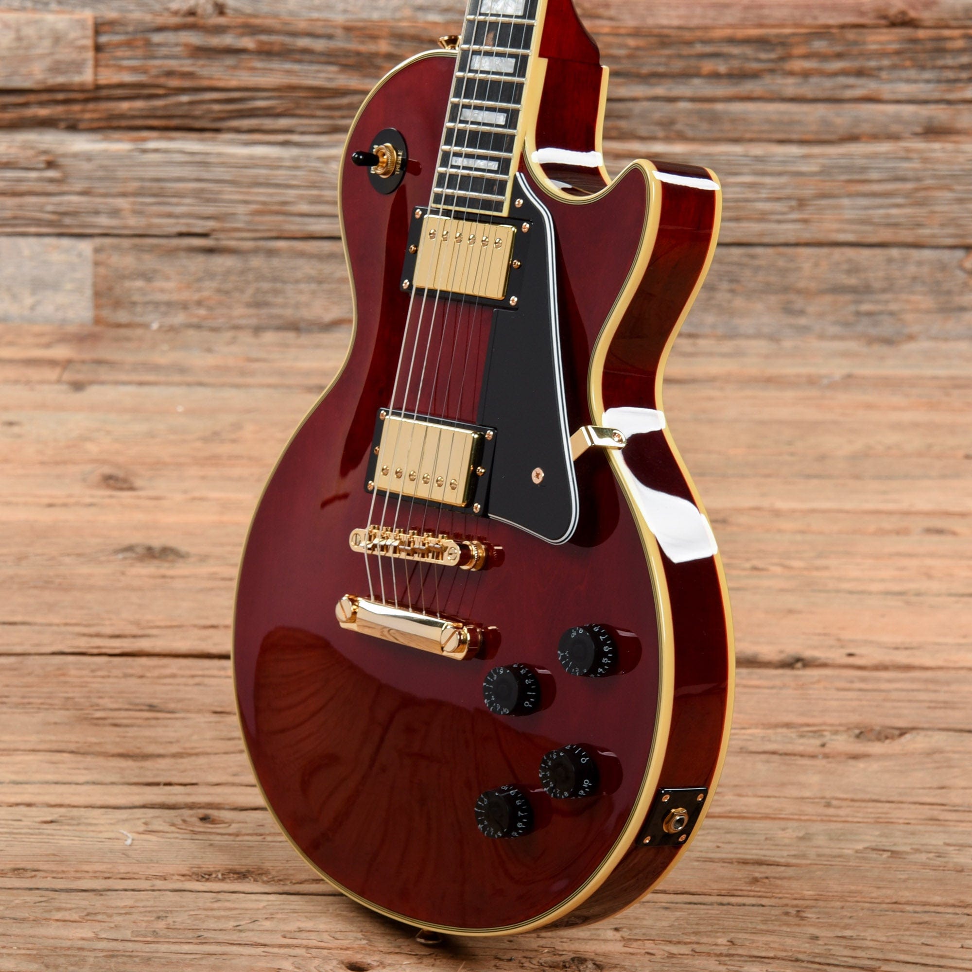 Epiphone Les Paul Custom PRO Wine Red 2017 – Chicago Music Exchange