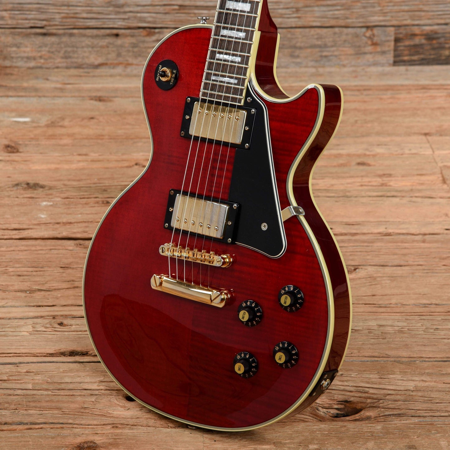 Epiphone Les Paul Custom Wine Red 2005 Electric Guitars / Solid Body