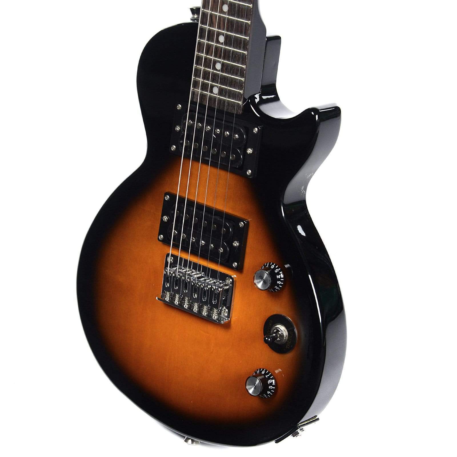 Epiphone Les Paul Express Vintage Sunburst 3/4 Size Electric Guitars / Solid Body