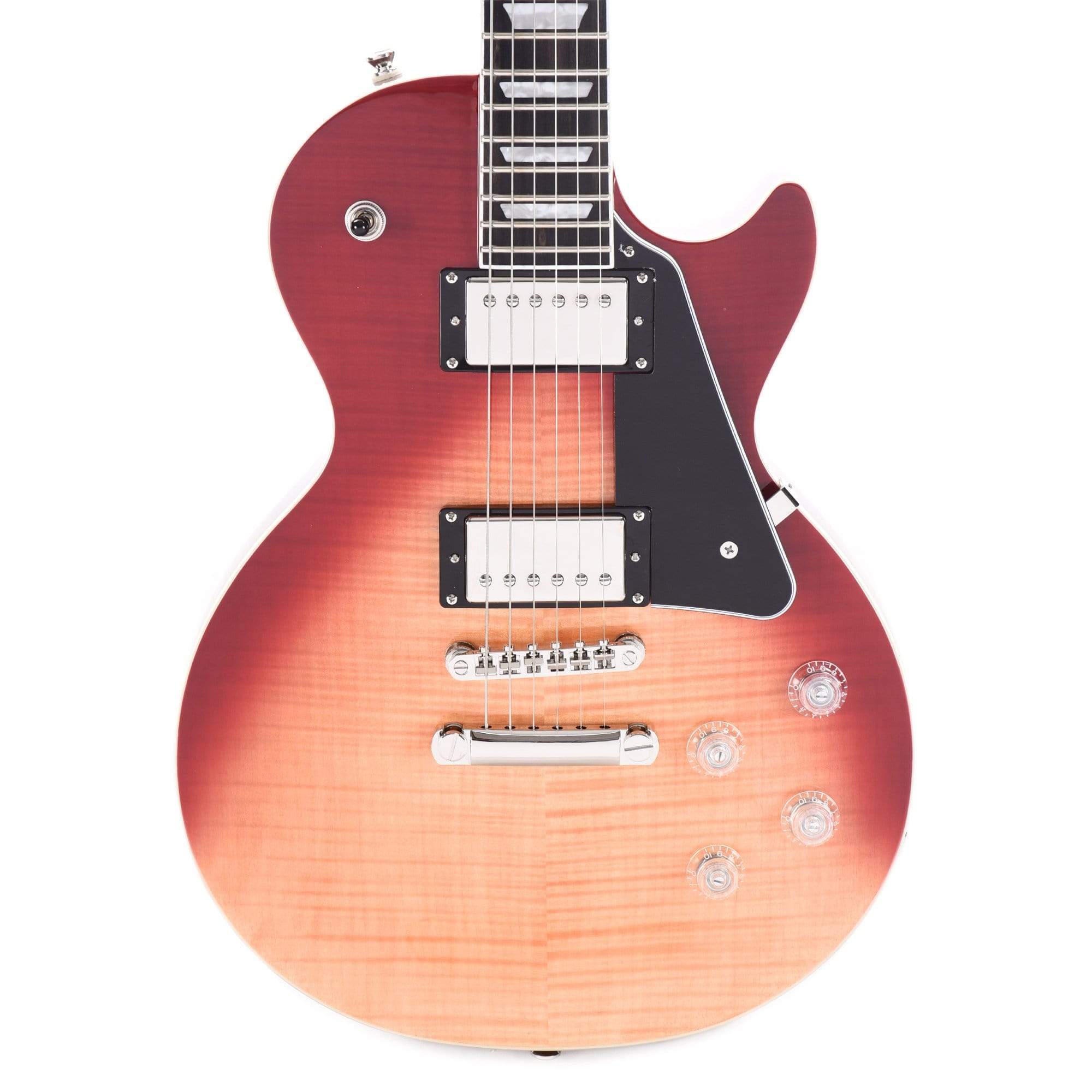 Epiphone Les Paul Modern Figured Magma Orange Fade – Chicago Music Exchange