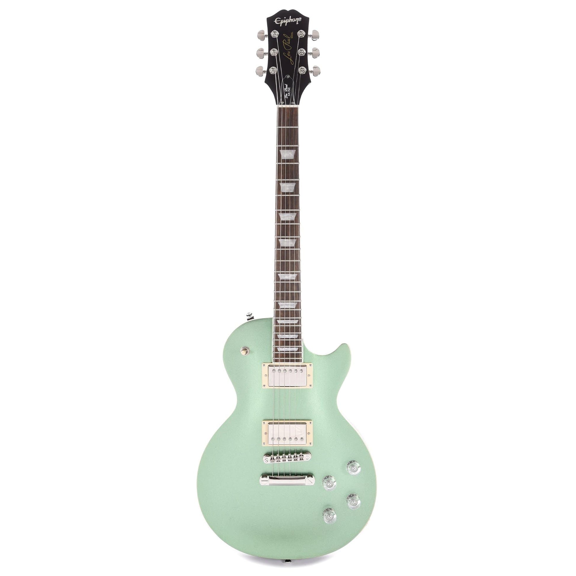 Epiphone Les Paul Muse Wanderlust Green Metallic Electric Guitars / Solid Body