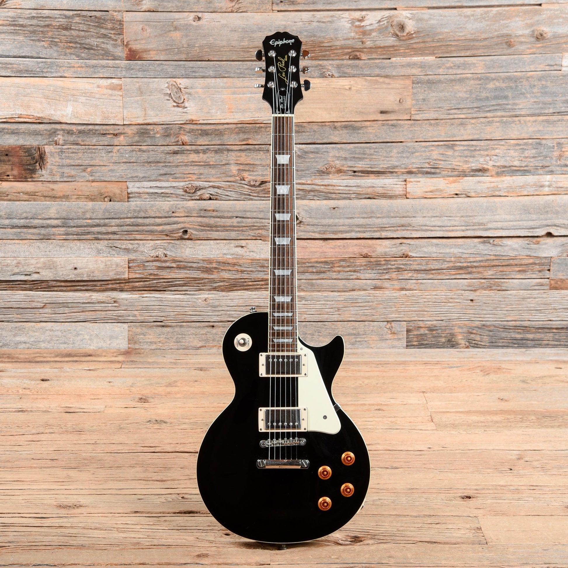 Epiphone Les Paul Standard Black 2010 Electric Guitars / Solid Body