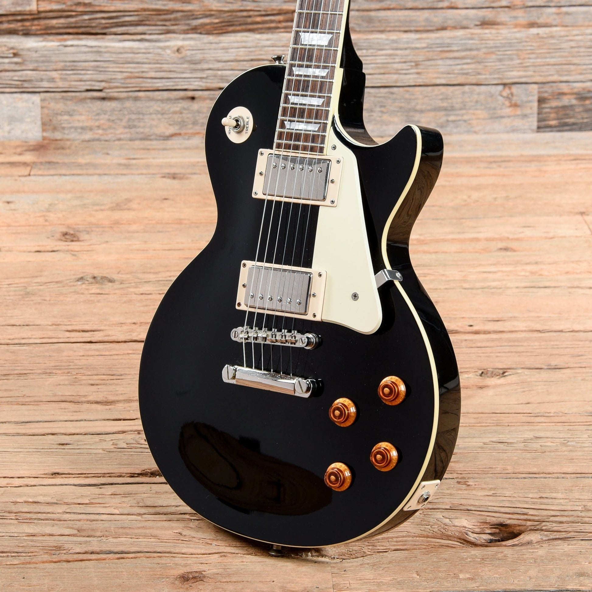 Epiphone Les Paul Standard Black 2010 Electric Guitars / Solid Body