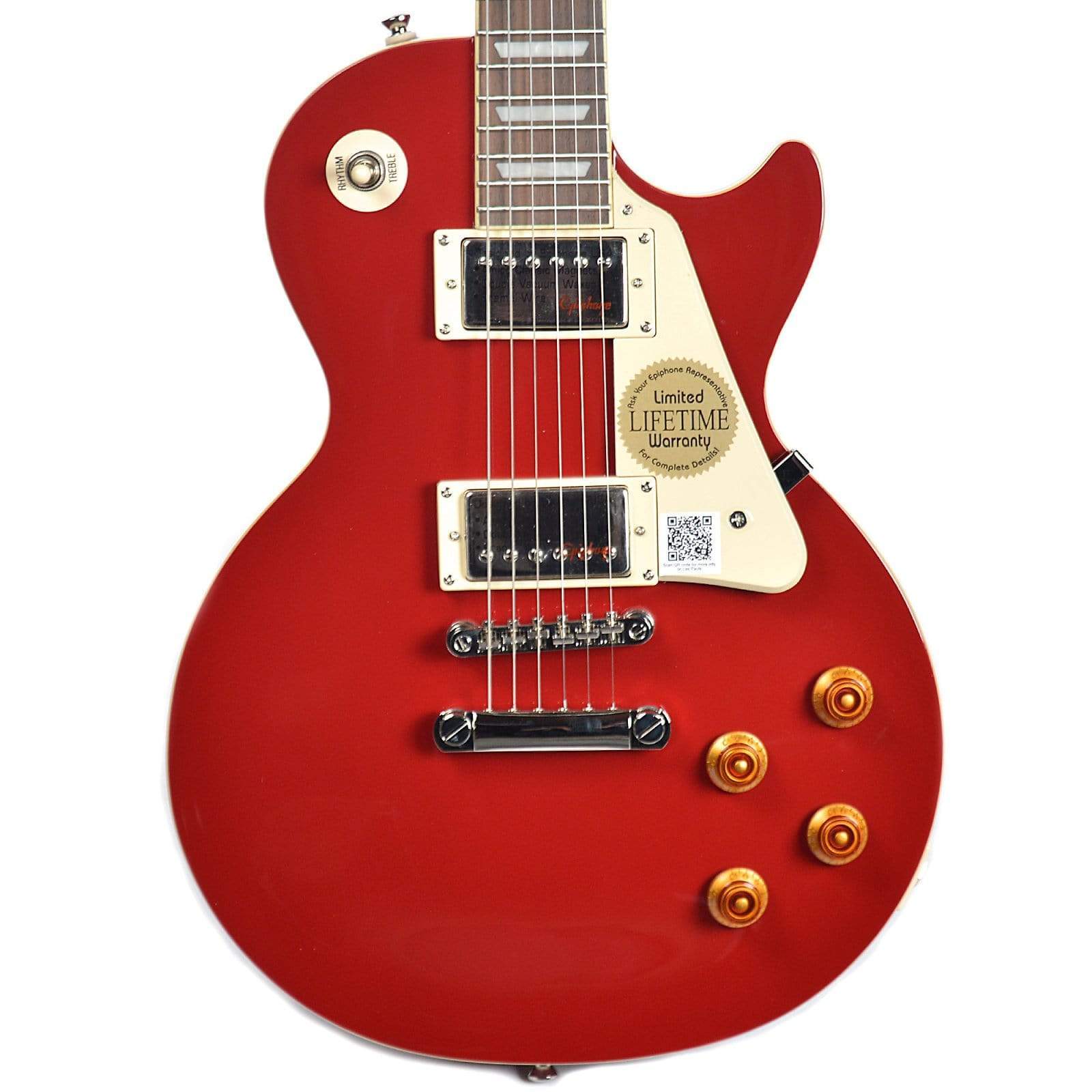 Epiphone les paul on sale cardinal red