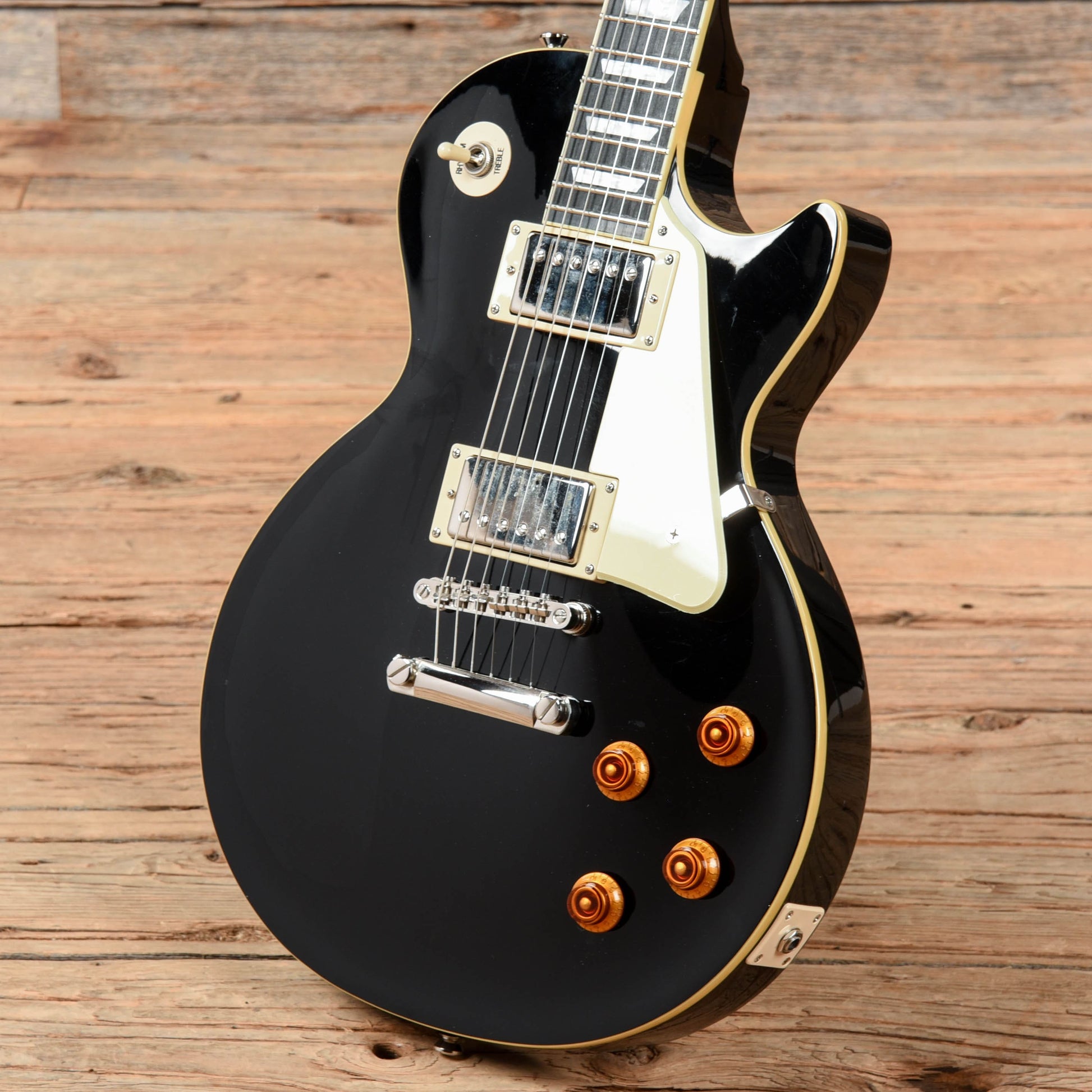 Epiphone Les Paul Standard Ebony 2017 Electric Guitars / Solid Body