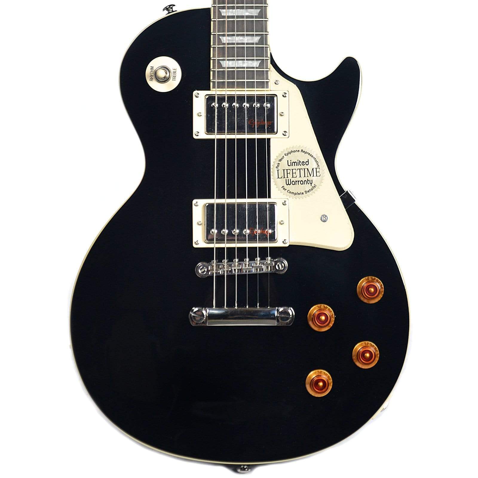 Epiphone Les Paul Standard Ebony Electric Guitars / Solid Body