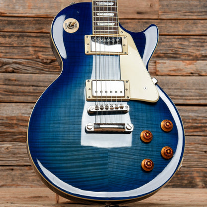 Epiphone Les Paul Standard Plus Top PRO Blue Burst 2016 Electric Guitars / Solid Body