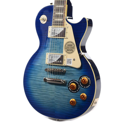 Epiphone Les Paul Standard Plus Top Pro Trans Blue Electric Guitars / Solid Body