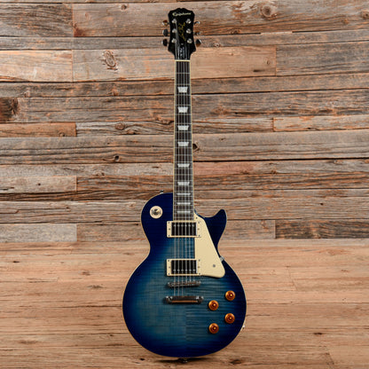 Epiphone Les Paul Standard Plus Top Pro Translucent Blue 2015 Electric Guitars / Solid Body