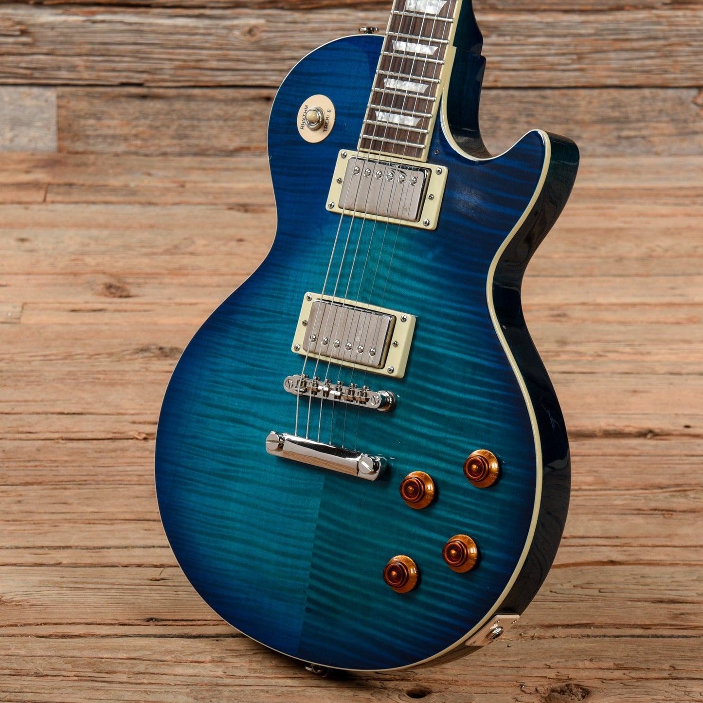 Epiphone Les Paul Standard Pro Blue Electric Guitars / Solid Body