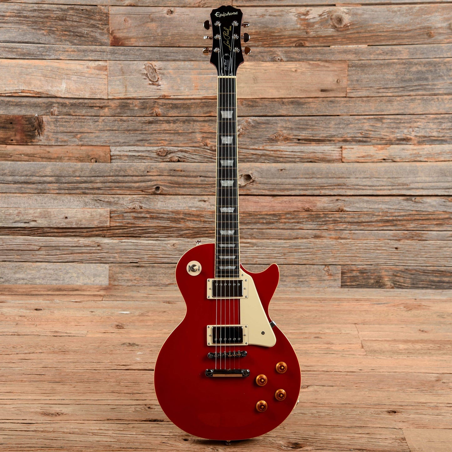 Epiphone Les Paul Standard Red Electric Guitars / Solid Body