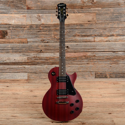 Epiphone Les Paul Studio Worn Cherry 2013 Electric Guitars / Solid Body