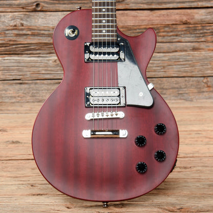 Epiphone Les Paul Studio Worn Cherry 2013 Electric Guitars / Solid Body