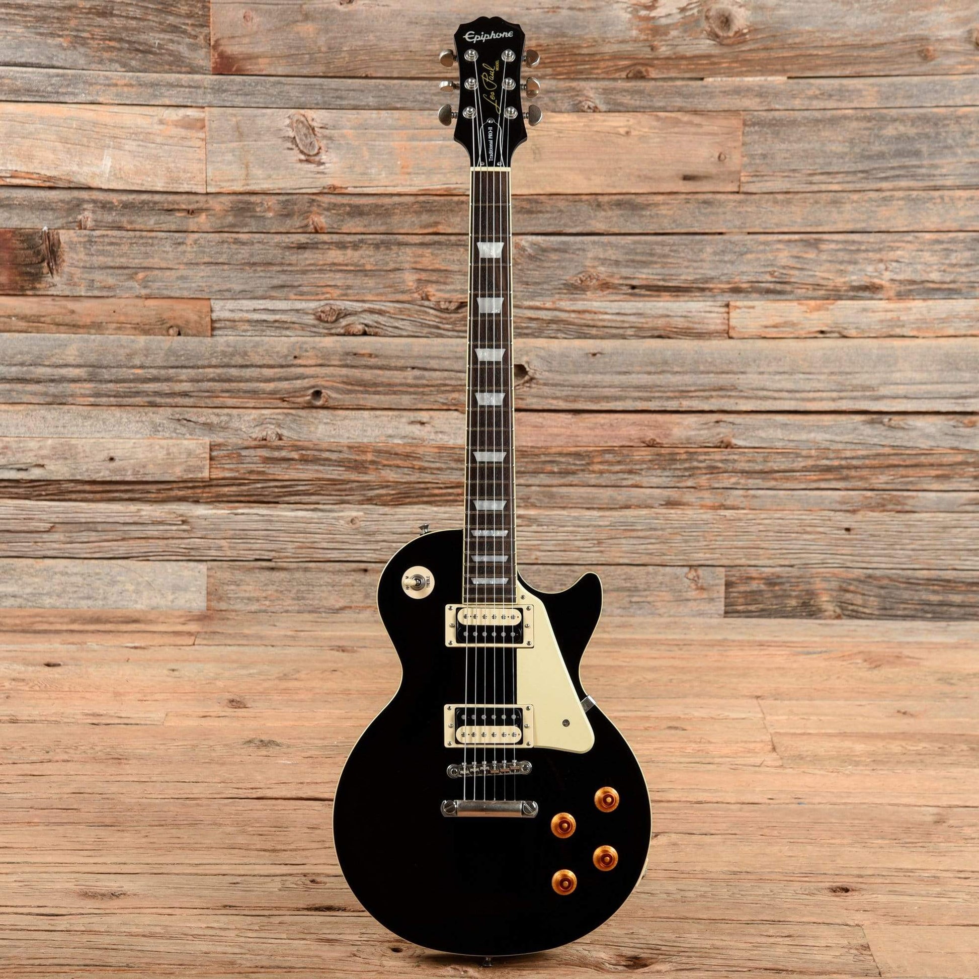 Epiphone Les Paul Traditional Pro II Black 2017 Electric Guitars / Solid Body