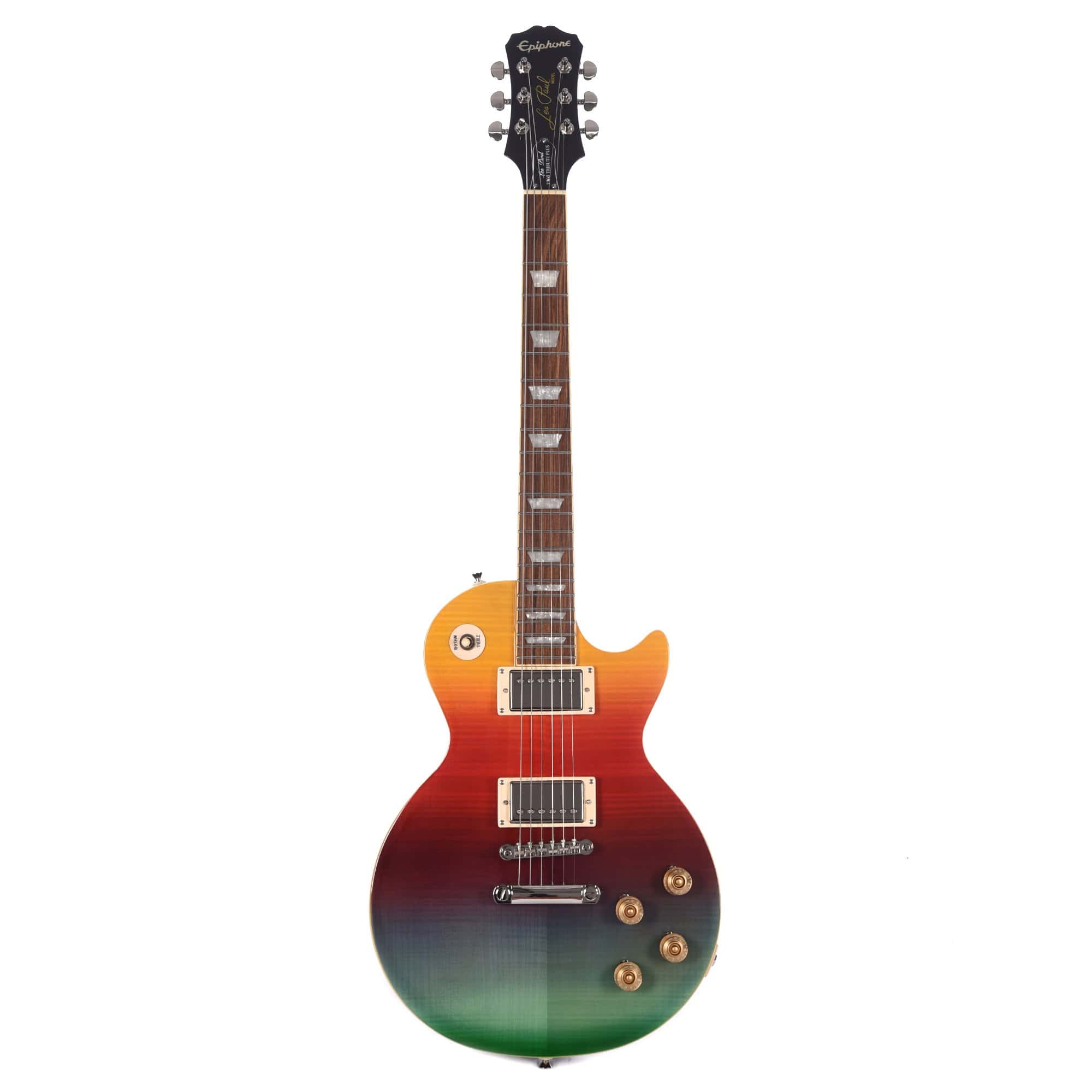 Epiphone Les Paul Tribute Prizm Outfit Rainbow w/Gibson '57 Classics & –  Chicago Music Exchange