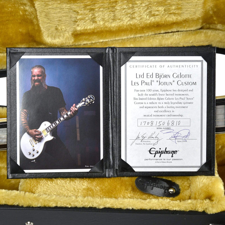 Epiphone Limited Edition Bjorn Gelotte 