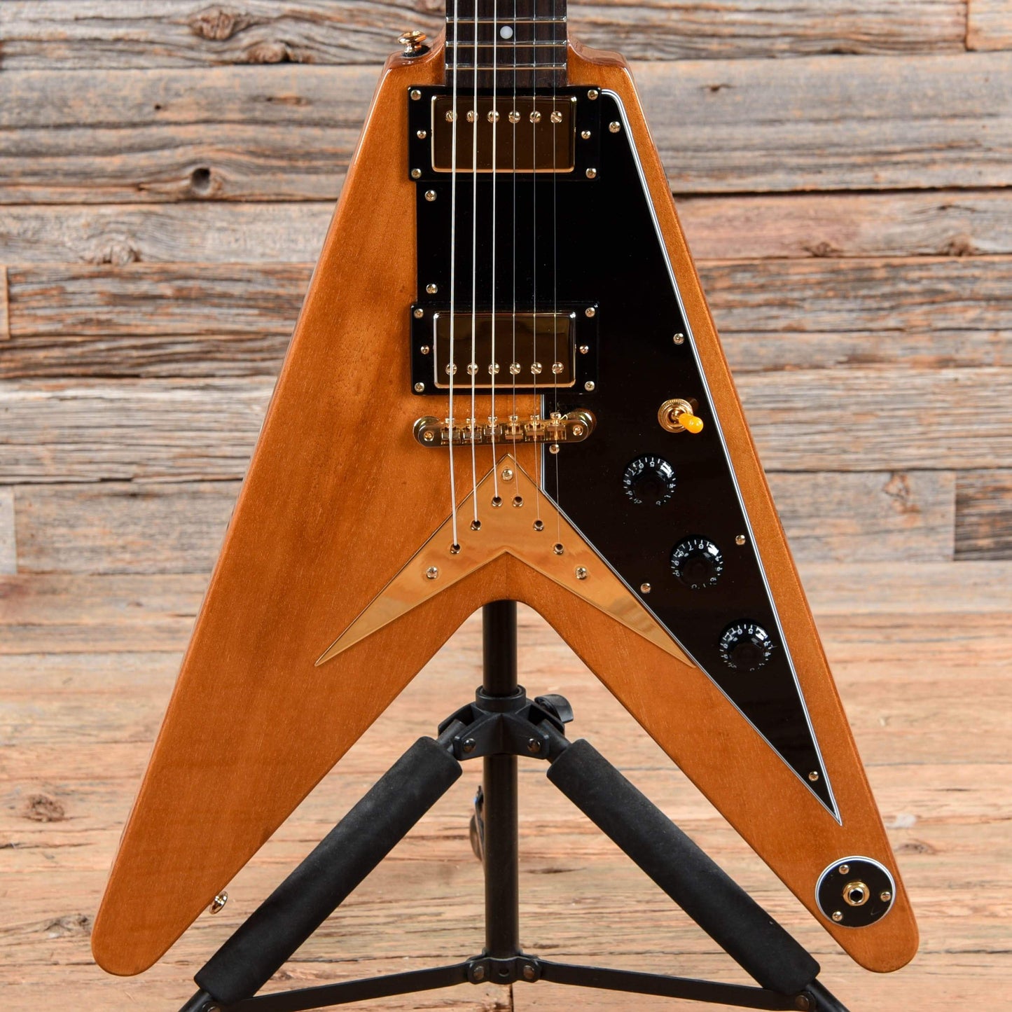 Epiphone Limited Edition Korina Flying V Natural 2016 Electric Guitars / Solid Body