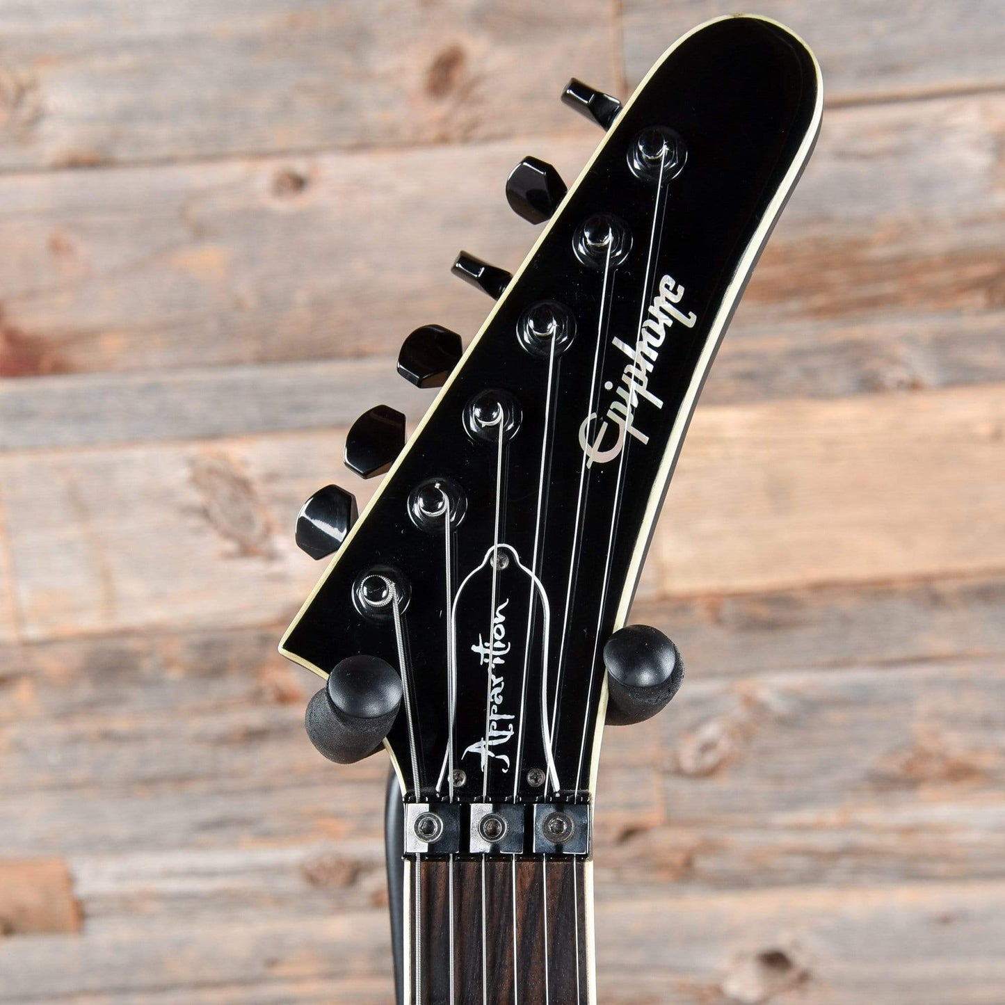 Epiphone Marcus Henderson Signature Apparition Midnight Quilted Ebony 2008 Electric Guitars / Solid Body