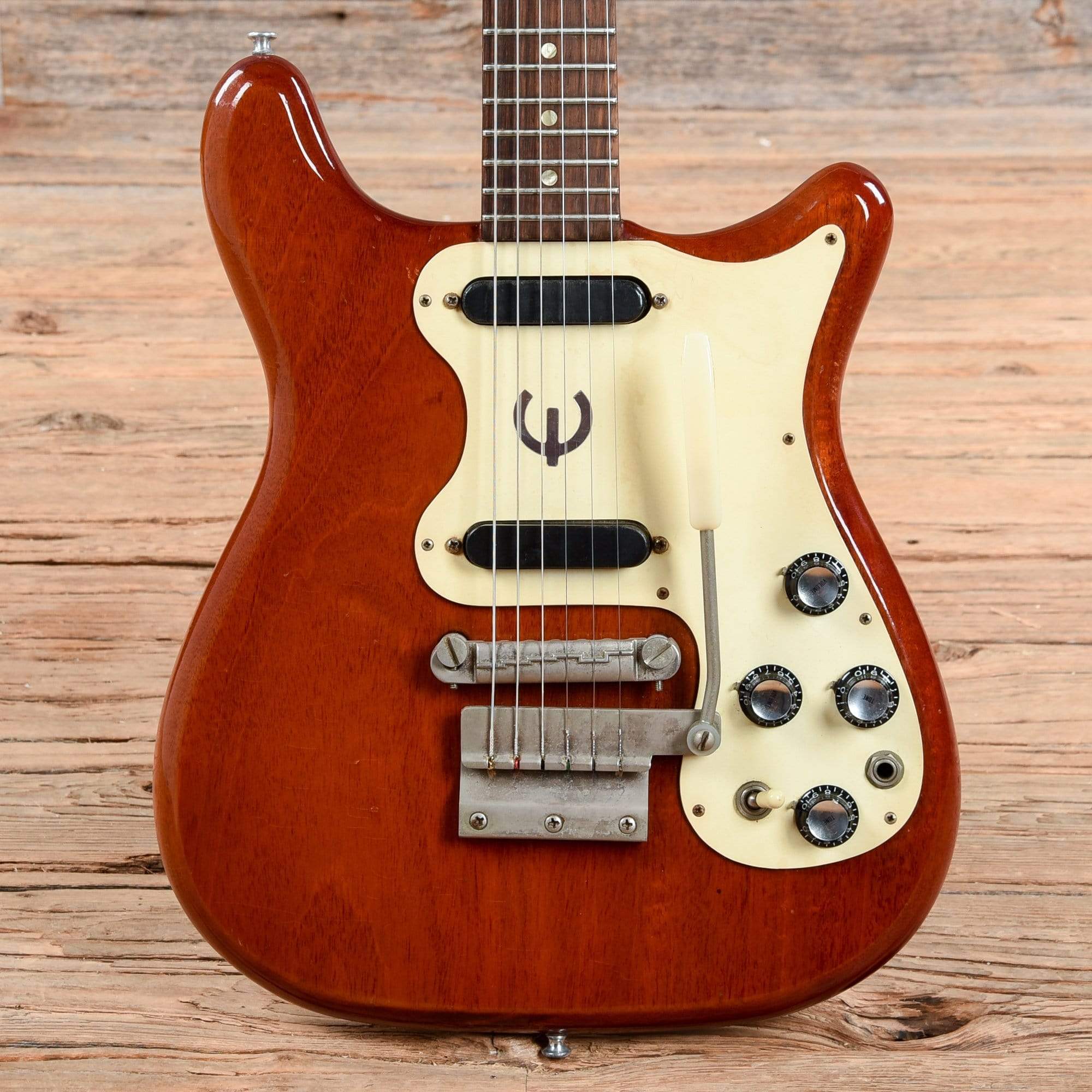 Epiphone Olympic Double Cherry 1965 – Chicago Music Exchange