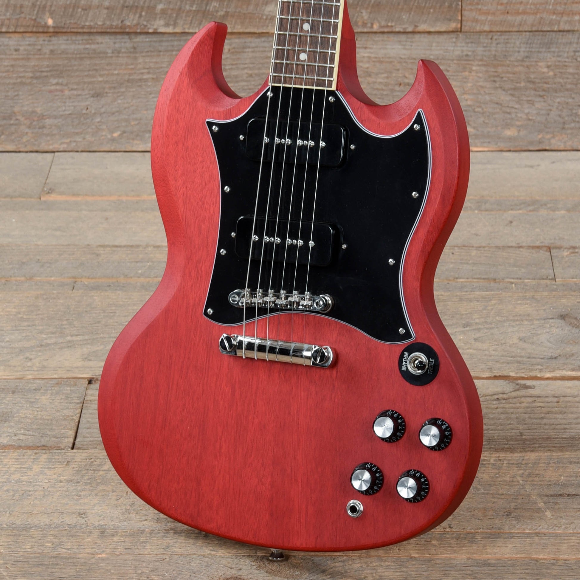 Epiphone SG Classic Worn P90 Worn Cherry Electric Guitars / Solid Body